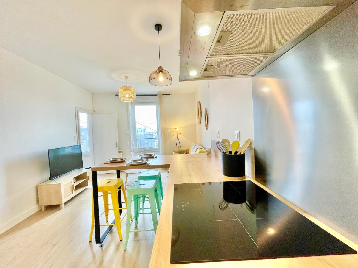 Brest - Le Gestin - Appartements - Lumineux - Tout Confort - Fibre Internet Экстерьер фото